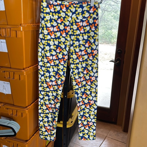 NEW Lularoe OS One Size Disney Mickey Mouse Leggings Size  2-10 - Picture 1 of 5